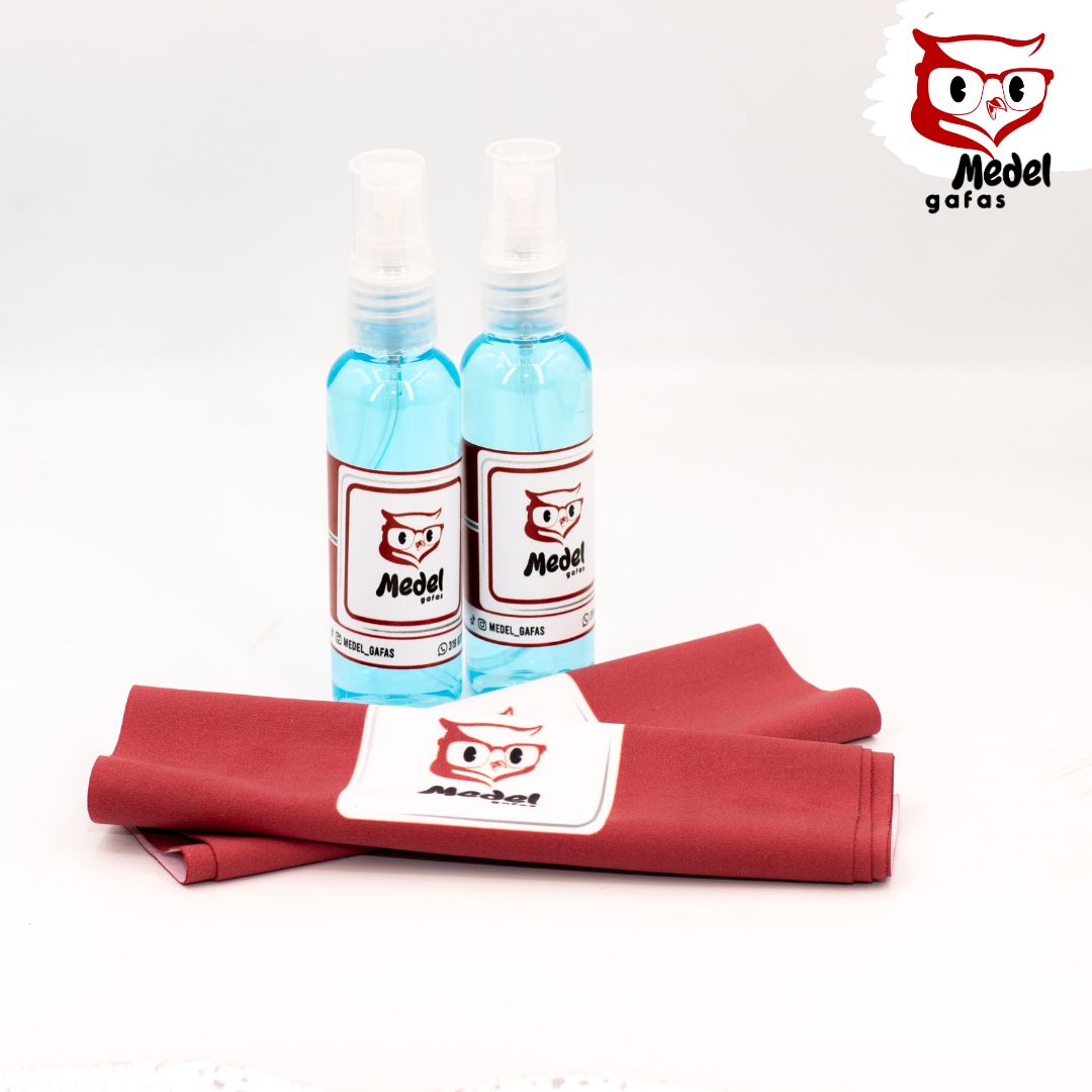 Kit de limpieza 2 spray + 6 paños